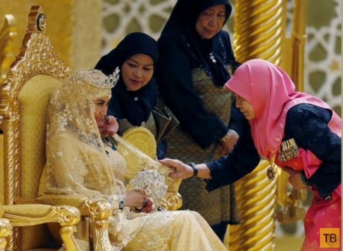 Свадьбе сына султана Брунея (20 фото)