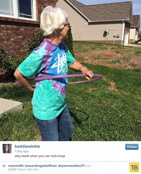 Селфи 86-летней оптимистки в Instagram (29 фото)