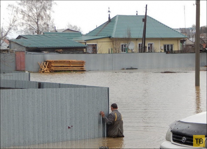 Весеннее наводнение в Алтайском крае (30 фото)