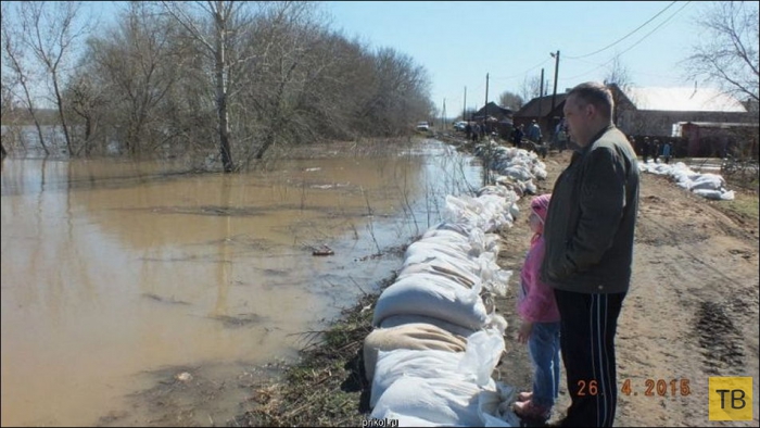 Весеннее наводнение в Алтайском крае (30 фото)