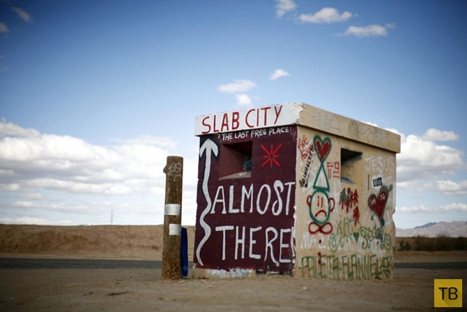 Слэб Сити – коммуна бездомных американцев в Калифорнии (11 фото)