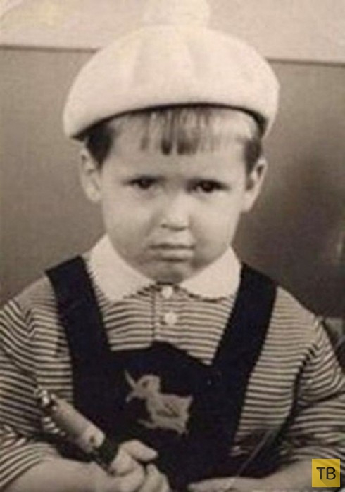 Российские знаменитости в детстве (12 фото)