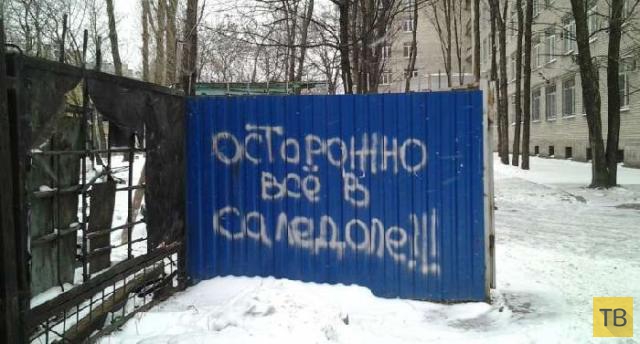 Надписи и объявления с улиц Петербурга (39 фото)