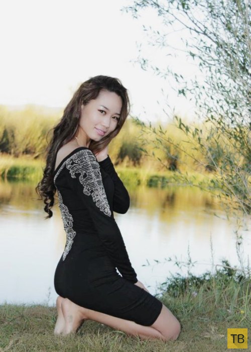 Монгольские красавицы из социальных сетей (46 фото)