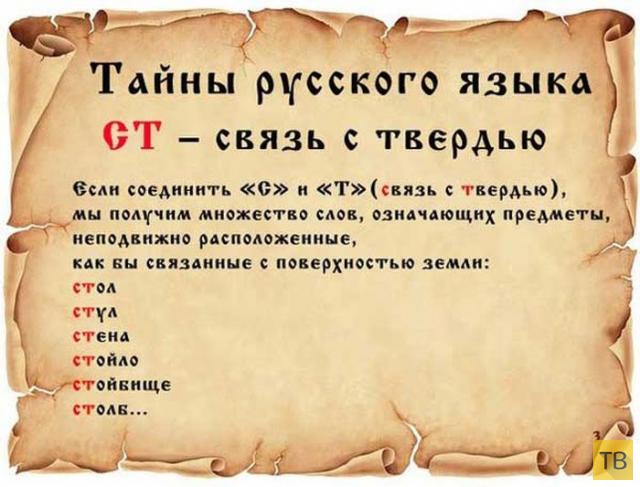 Топ 13: Тайны русского языка, о которых вы не знали (14 фото)