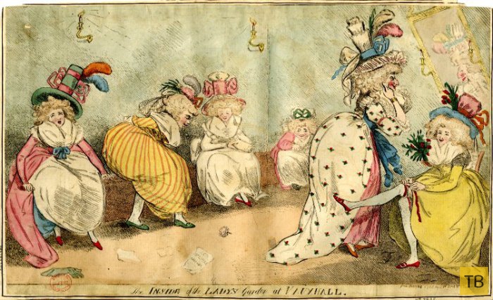 Европейская гигиена в в XVIII веке (9 фото)