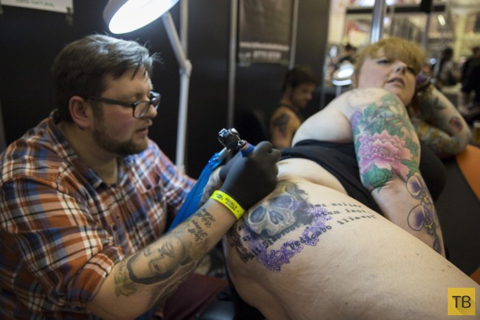 Great British Tattoo Show 2015 - фестиваль любителей татуировок В Лондоне (14 фото)