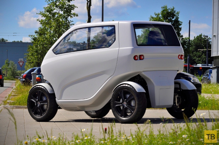 «EO Smart Connecting Car 2» - микро-автомобиль для современного города (6 фото)