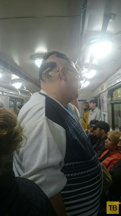 Странные люди из метро (20 фото)