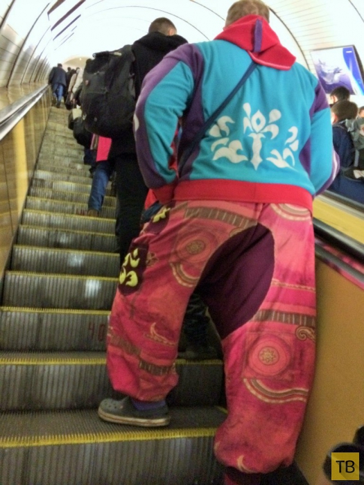 Странные люди из метро (20 фото)