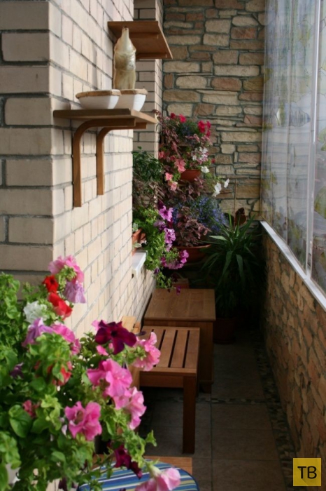 Креативные идеи для обустройства балкона летом (19 фото)