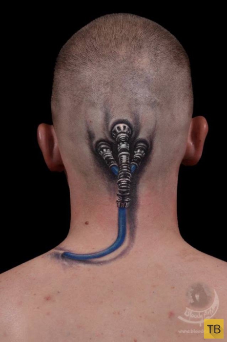 3D-татуировки пугают своей реалистичностью (31 фото)