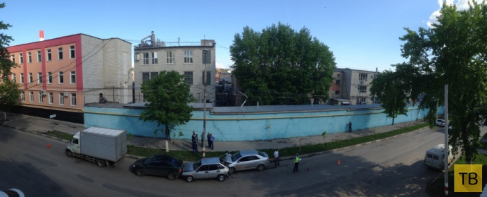 Столкновение пяти машин по вине водителя "Chevrolet" в Ульяновске