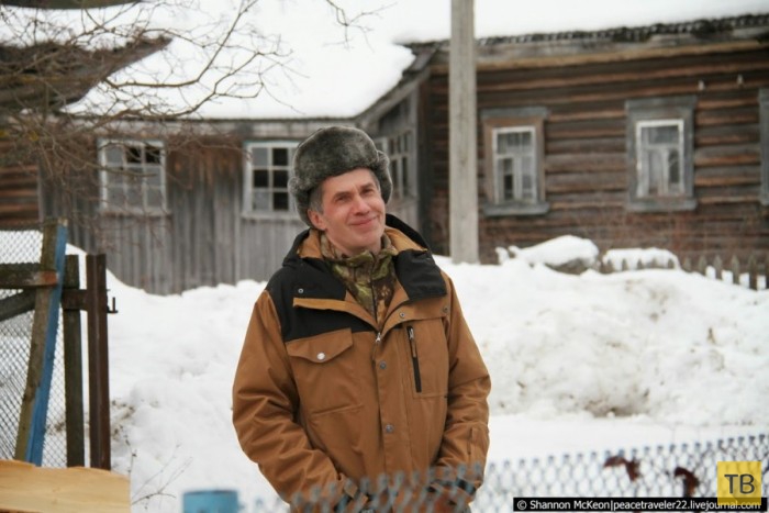 Один день американки в деревне Костромской области (46 фото)