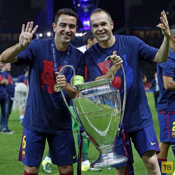 Кубок Лиги чемпионов пятый раз у "Барселоны" (32 фото)