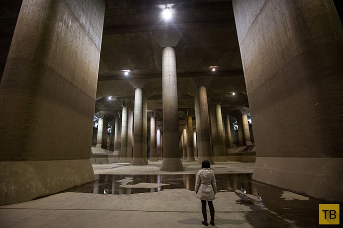 Подземное водохранилище под Токио (12 фото)
