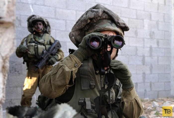 Мицнефет на голове израильских военнослужащих (4 фото)