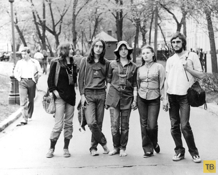 Неформальные молодежные движения в СССР (45 фото)