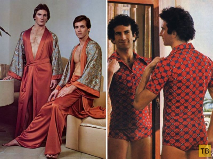 Незабываемая мужская мода 70-х (12 фото)