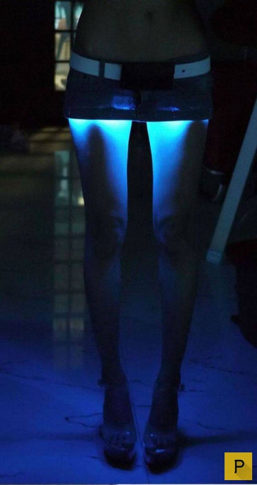 Юбка со светодиодной подсветкой (7 фото)