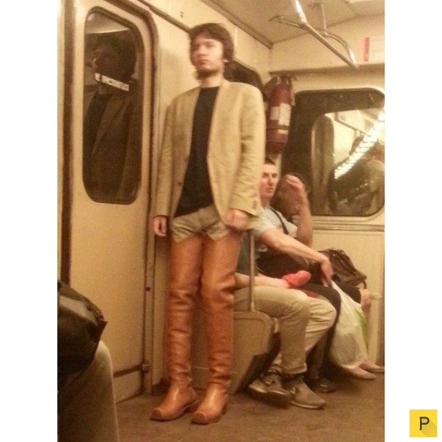 Модники из метро (30 фото)