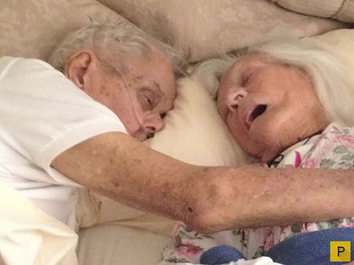 Прожили вместе 75 лет и умерли в один день (7 фото)