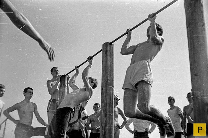 Фитнес в СССР (9 фото)