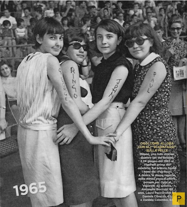 Поклонницы The Beatles через  50 лет (2 фото)