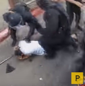 Задержание СОБРом банды грабителей в Москве