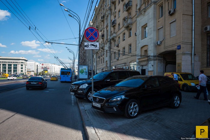 "Ловушки" для автомобилистов на Садовом кольце в Москве (16 фото)