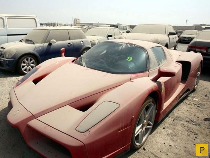 Брошенные суперкары в Дубае: правда или миф (5 фото)
