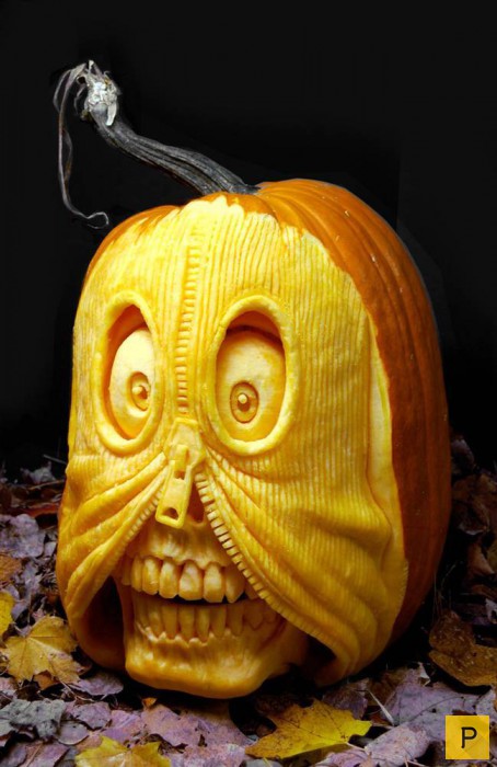 Креативная тыква на Хеллоуин (20 фото)
