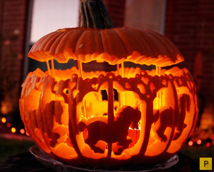Креативная тыква на Хеллоуин (20 фото)
