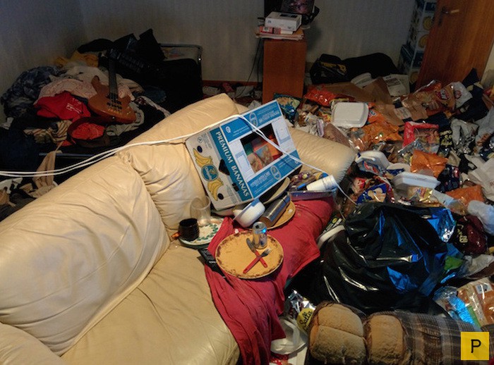 14 часов на уборку квартиры ради прихода девушки (20 фото)