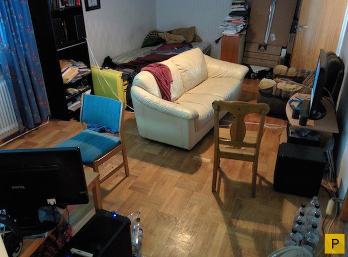 14 часов на уборку квартиры ради прихода девушки (20 фото)