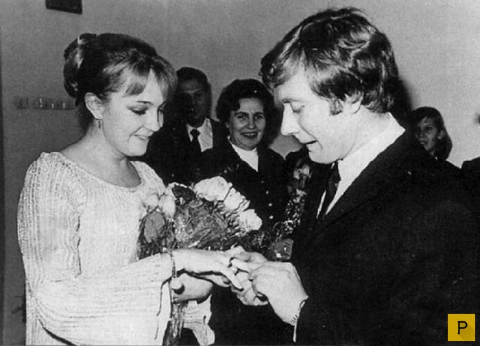 Свадьбы известных советских актеров (6 фото)