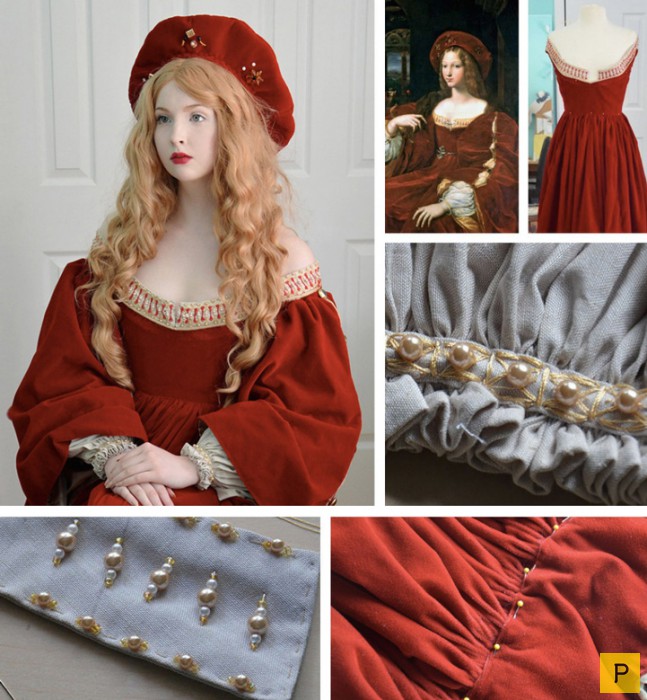 Исторические наряды от молодого дизайнера Angela Clayton (12 фото)