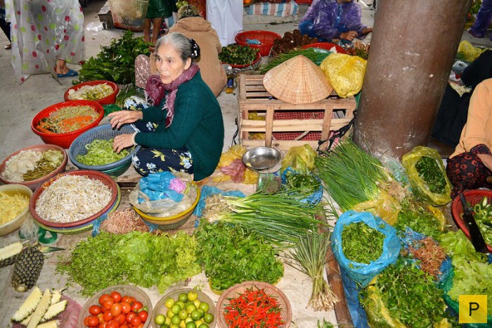 На вьетнамском рынке (11 фото)