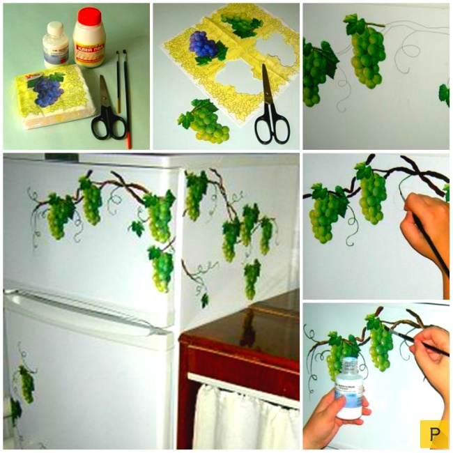 Как легко и просто превратить холодильник в украшение кухни (12 фото)