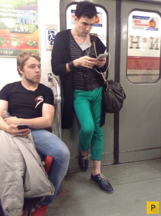 Модные граждане из российского метро, часть 10 (22 фото)
