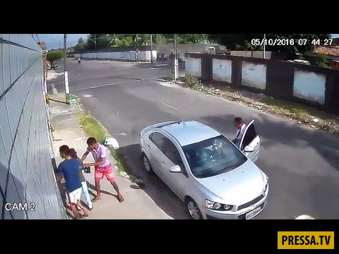 Дерзкое ограбление средь бела дня в Масейо - Алагоас, Бразилия