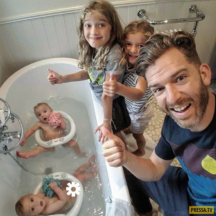 Каково это воспитывать четырех дочерей (26 фото) Каково это воспитывать четырех дочерей (26 фото)