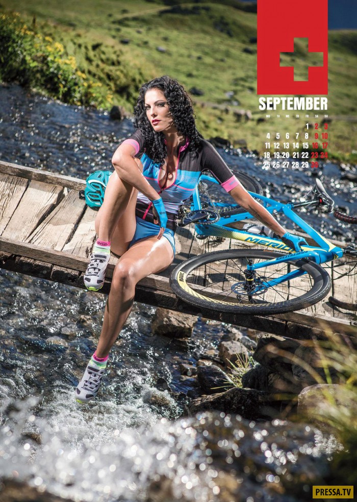     Sexy-Cycling Kalender Swiss - 2017 (8 )