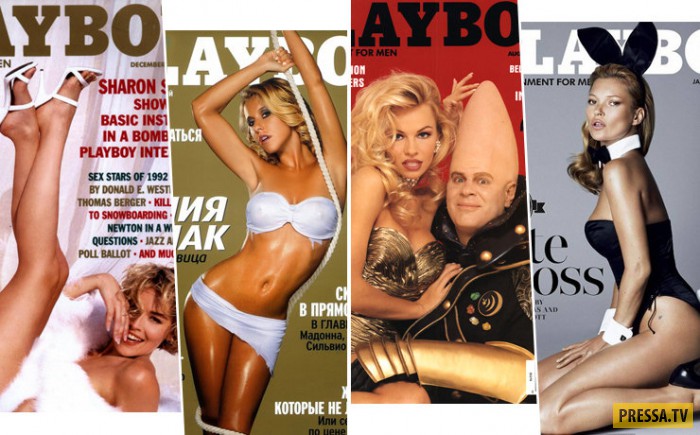 Звезды на обложке журнала Playboy: Самые сексуальные девушки