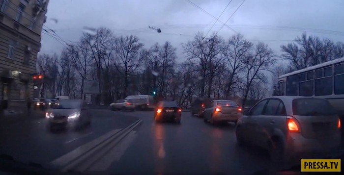 Дорожный конфликт с сотрудником ЧОПа
