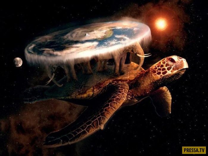 Общество плоской Земли, или О людях, утверждающих, что наша планета имеет форму диска (12 фото)