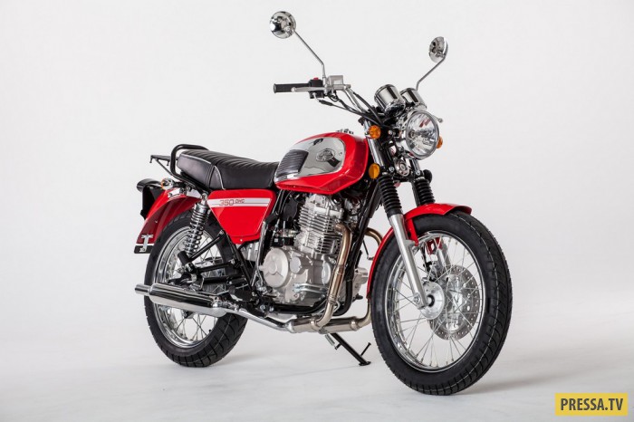  Jawa 350 OHC мотоцикл с классическим видом и новой начинкой (7 фото)