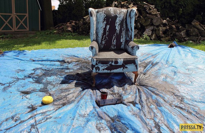 Вот как можно сделать абстрактное кресло (9 фото)
