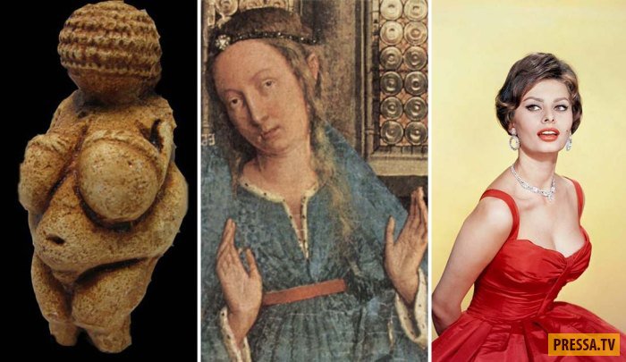 Каноны женской красоты: какая грудь в моде в разные исторические периоды (9 фото)