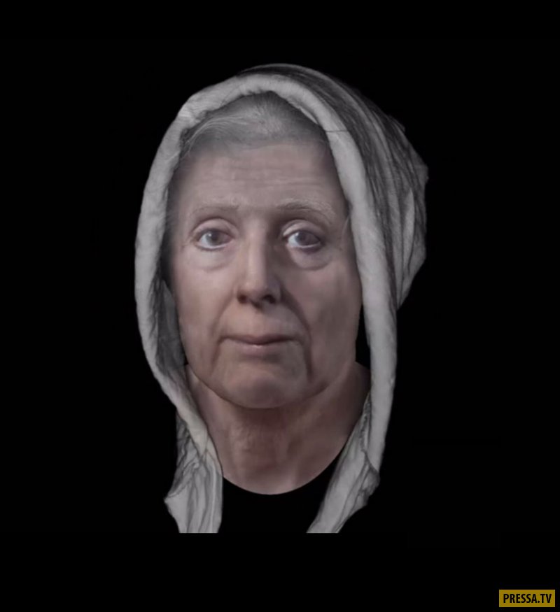 Ученые воссоздали лицо ведьмы, погибшей 313 лет назад (4 фото + видео)